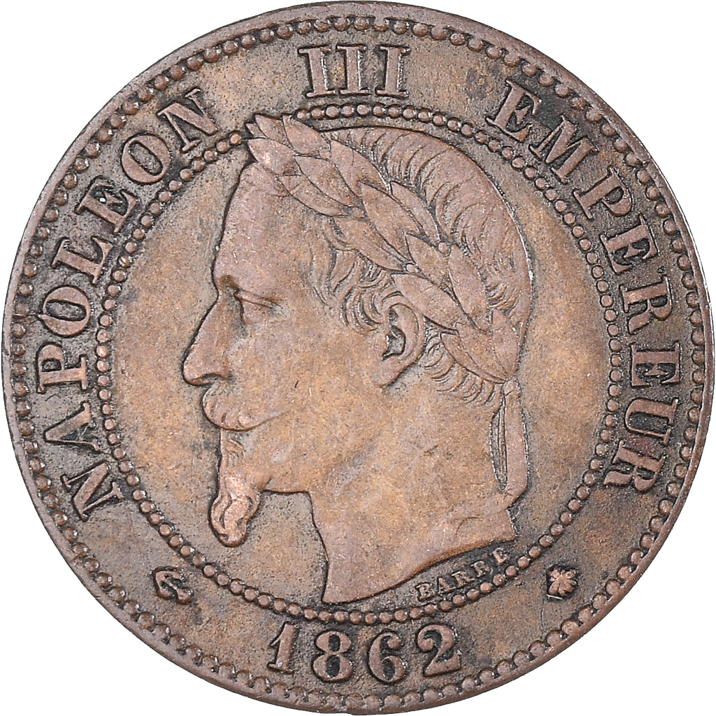 Coin, France, Napoleon III, Napoléon III, 2 Centimes, 1862, Bordeaux