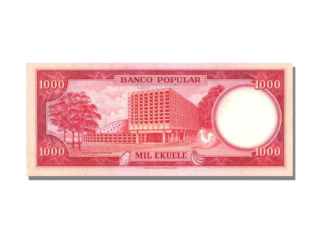 Equatorial Guinea, 1000 Ekuele, 1975, KM #13, 1975-07-07, UNC(65-70), A/1