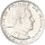 Coin, Monaco, Rainier III, 1/2 Franc, 1974, MS(63), Nickel, KM:145, Gadoury:MC