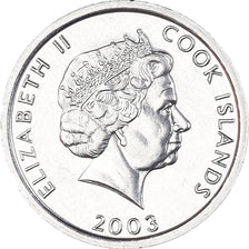 Moneta, Isole Cook, Elizabeth II, Cent, 2003, Franklin Mint, SPL, Alluminio