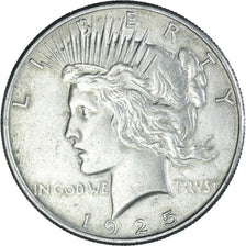 Coin, United States, Peace Dollar, Dollar, 1925, U.S. Mint, Philadelphia