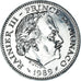 Coin, Monaco, Rainier III, 5 Francs, 1989, AU(55-58), Copper-nickel, KM:150