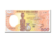 Geldschein, Equatorial Guinea, 500 Francos, 1985, 1985-01-01, UNZ