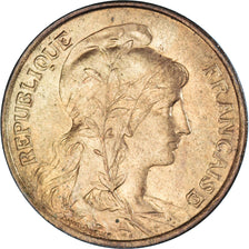 Munten, Frankrijk, Dupuis, 5 Centimes, 1916, Paris, ZF+, Bronzen, KM:842, Le