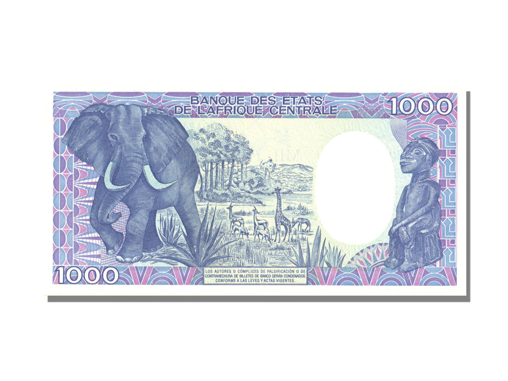 Equatorial Guinea, 1000 Francos, 1985, KM #21, 1985-01-01, UNC(65-70), 000481337
