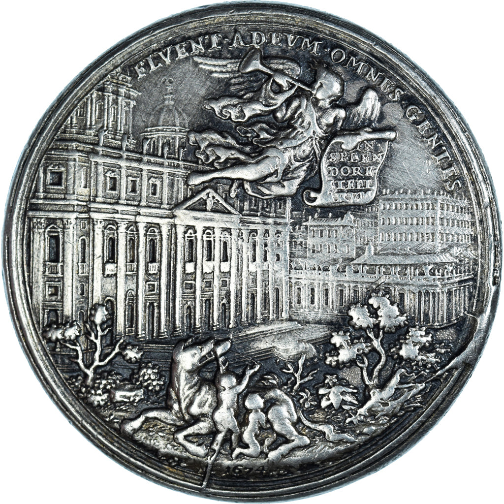 Italia, medalla, Benoit XIII, à l’étoile brillante, Ermenegildo et Giovanni
