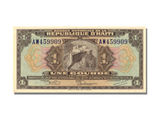 Haiti, 1 Gourde, 1919, 1919-04-12, UNC(63), AW