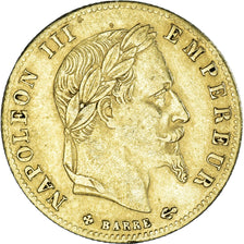 Coin, France, Napoleon III, Napoléon III, 5 Francs, 1866, Paris, AU(50-53)