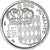 Münze, Monaco, Rainier III, 1/2 Franc, 1995, UNZ, Nickel, KM:145, Gadoury:MC