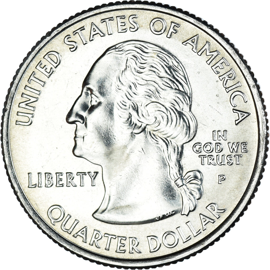 Moneda, Estados Unidos, Quarter, 2004, U.S. Mint, Philadelphia, Wisconsin 1848