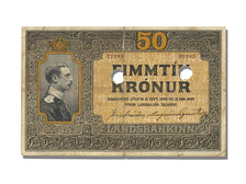 Banknot, Islandia, 50 Kronur, EF(40-45)