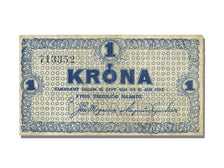 Iceland, 1 Króna, KM #18a, AU(50-53), 713352