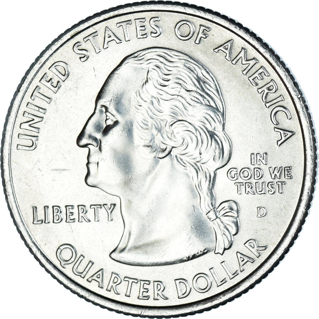Coin, United States, Quarter, 2007, U.S. Mint, Denver, Washington 1889, MS(63)
