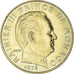 Coin, Monaco, Rainier III, 20 Centimes, 1976, MS(60-62), Aluminum-Bronze