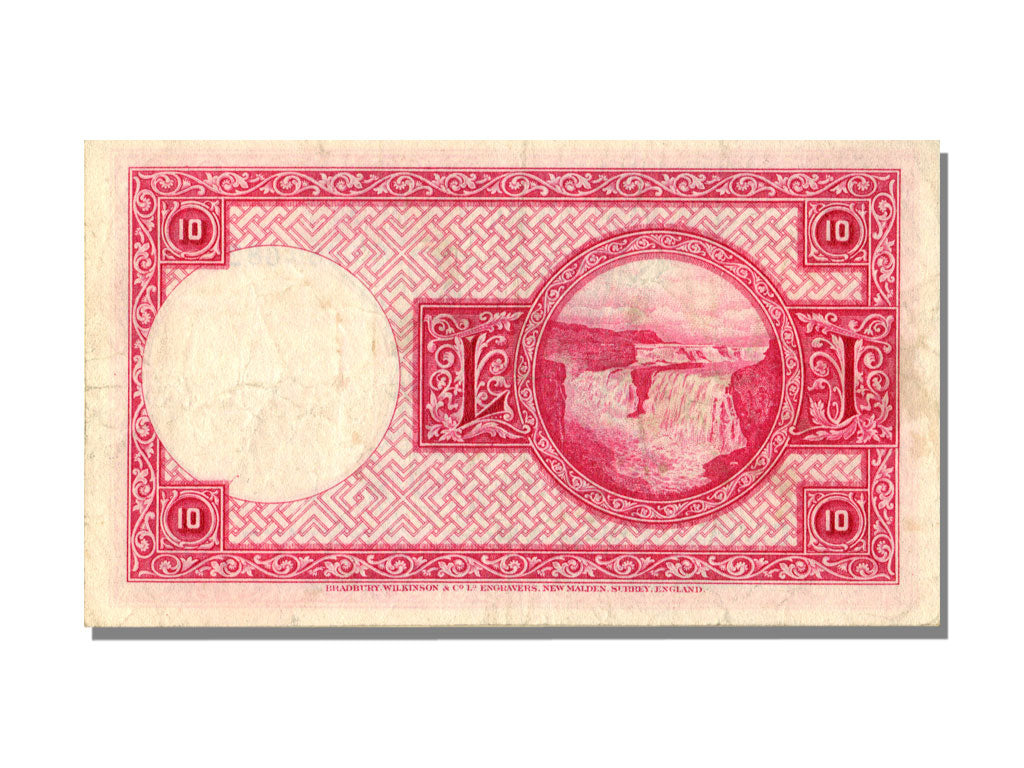 Iceland, 10 Kronur, 1928, 1928-04-15, AU(55-58)