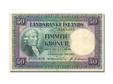 Iceland, 50 Krónur, 1928, KM #34a, 1928-04-15, AU(55-58), 2165.463