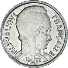 Coin, France, Bazor, 5 Francs, 1933, Paris, AU(50-53), Nickel, KM:887