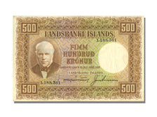 Iceland, 500 Krónur, 1928, KM #36a, 1928-04-15, AU(55-58), 1.188.361