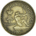 Coin, Monaco, Louis II, Franc, 1926, Poissy, VF(30-35), Aluminum-Bronze, KM:114