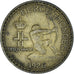 Coin, Monaco, Louis II, Franc, 1926, Poissy, VF(30-35), Aluminum-Bronze, KM:114