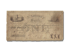 Jersey, 1 Pound, 1832-05-12, St Saviour's Bank, VF(30-35)
