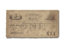 Jersey, 1 Pound, 1832-05-12, St Saviour's Bank, TB+