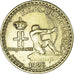 Coin, Monaco, Louis II, 2 Francs, 1926, Poissy, VF(30-35), Aluminum-Bronze