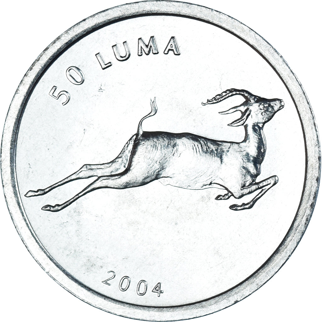 Coin, Nagorno Karabakh, 50 Luma, 2004, MS(64), Aluminum, KM:7