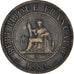 Coin, FRENCH INDO-CHINA, Cent, 1889, Paris, VF(30-35), Bronze, KM:1, Lecompte:41