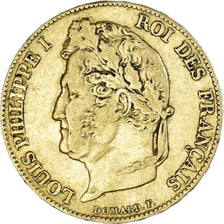 Monnaie, France, Louis-Philippe, 20 Francs, 1839, Paris, TTB, Or, Gadoury:1031