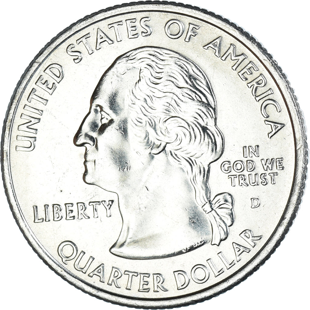 Coin, United States, Quarter Dollar, Quarter, 2007, U.S. Mint, Philadelphia