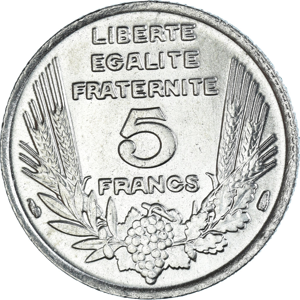 Monnaie, France, Bazor, 5 Francs, 1933, Paris, TTB, Nickel, Gadoury:753, KM:887