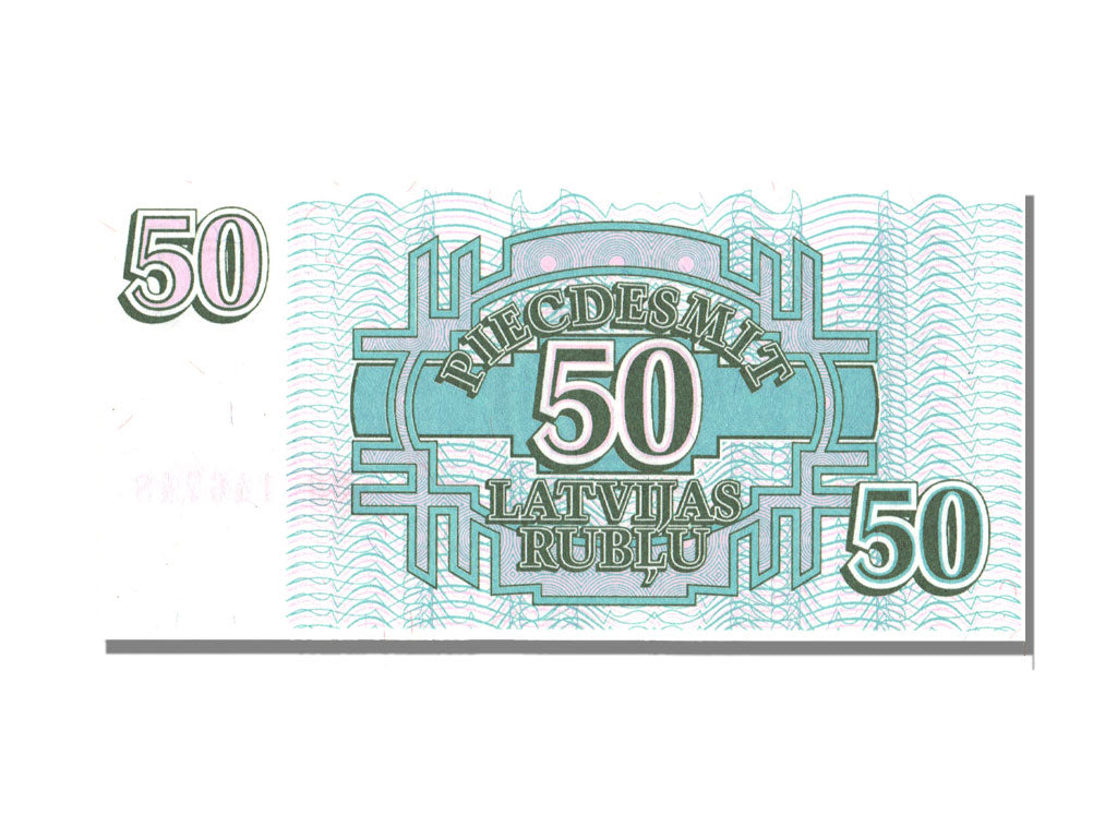 Latvia, 50 Rublu, 1992, KM #40, UNC(65-70), BD