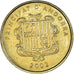 Moneta, Andorra, 2 Centims, 2002, SPL, Ottone, KM:179