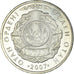 Moneda, Kazajistán, 50 Tenge, 2007, Kazakhstan Mint, SC+, Cobre - níquel