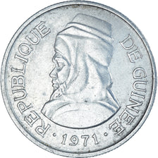 Münze, Guinea, 5 Sylis, 1971, VZ+, Aluminium, KM:45