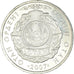 Moeda, Cazaquistão, 50 Tenge, 2007, Kazakhstan Mint, MS(63), Cobre-níquel