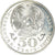 Moneta, Kazachstan, 50 Tenge, 2007, Kazakhstan Mint, MS(63), Miedź-Nikiel