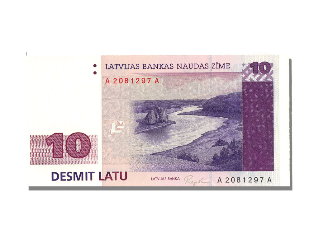 Latvia, 10 Latu, 1992, UNC(65-70)