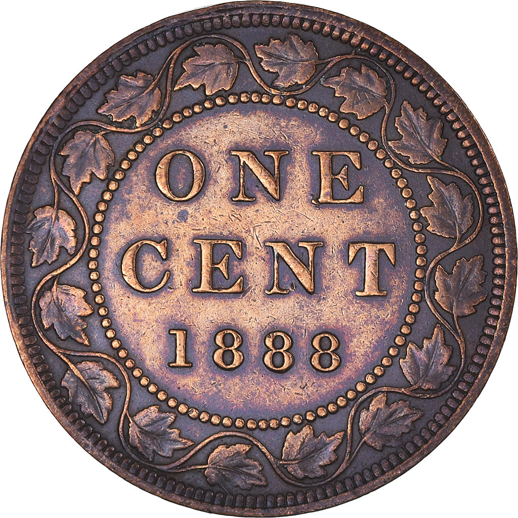 Coin, Canada, Victoria, Cent, 1888, Royal Canadian Mint, Ottawa, VF(30-35)