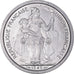 Coin, New Caledonia, 2 Francs, 1949, Paris, MS(63), Aluminum
