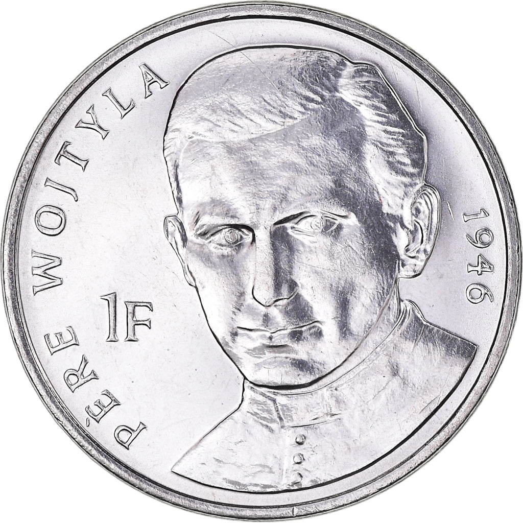 Coin, CONGO, DEMOCRATIC REPUBLIC, Franc, 2004, MS(63), Nickel Clad Steel, KM:158