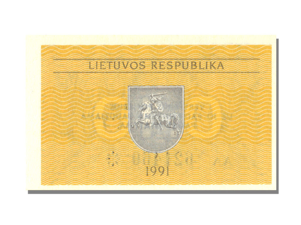 Lithuania, 0.10 Talonas, 1991, KM #29b, UNC(65-70), AA