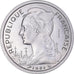 Moeda, Comores, 2 Francs, 1964, Paris, ENSAIO, MS(65-70), Alumínio, KM:E2