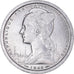 Coin, Cameroon, 2 Francs, 1948, Paris, MS(63), Aluminum, KM:9