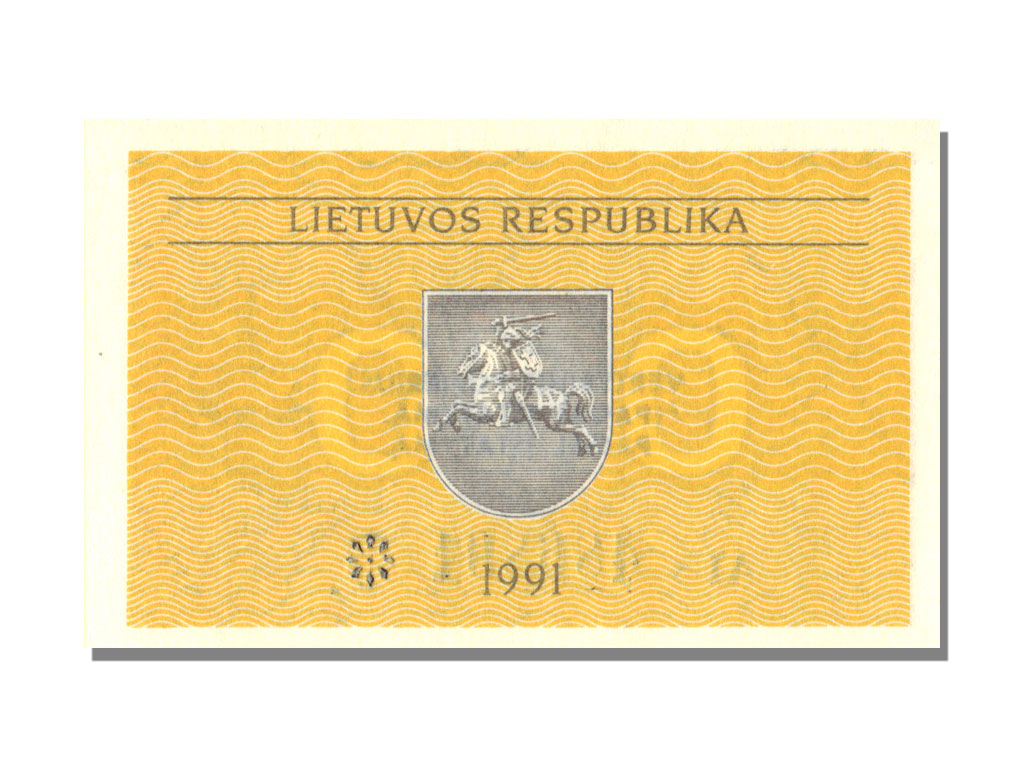 Lithuania, 0,10 Talonas, 1991, UNC(65-70)