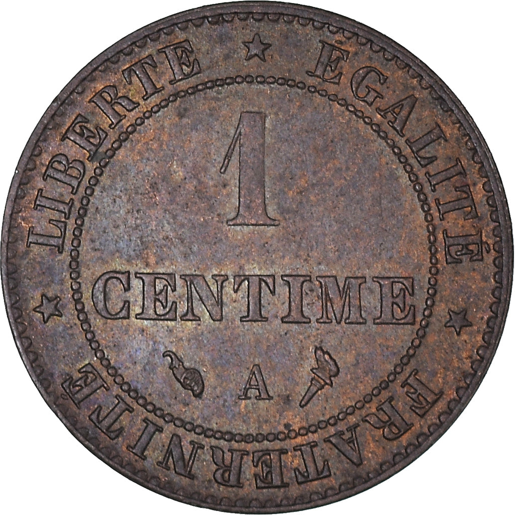 Coin, France, Cérès, Centime, 1897, Paris, EF(40-45), Bronze, KM:826.1