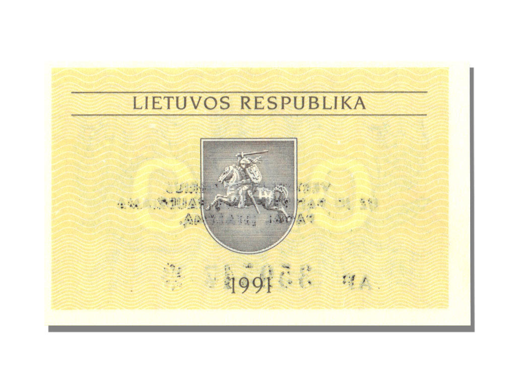 Lithuania, 0,50 Talonas, 1991, UNC(65-70)