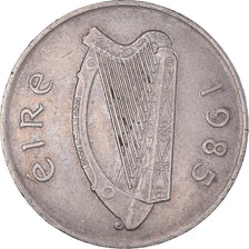 Coin, IRELAND REPUBLIC, 10 Pence, 1985, EF(40-45), Copper-nickel, KM:23