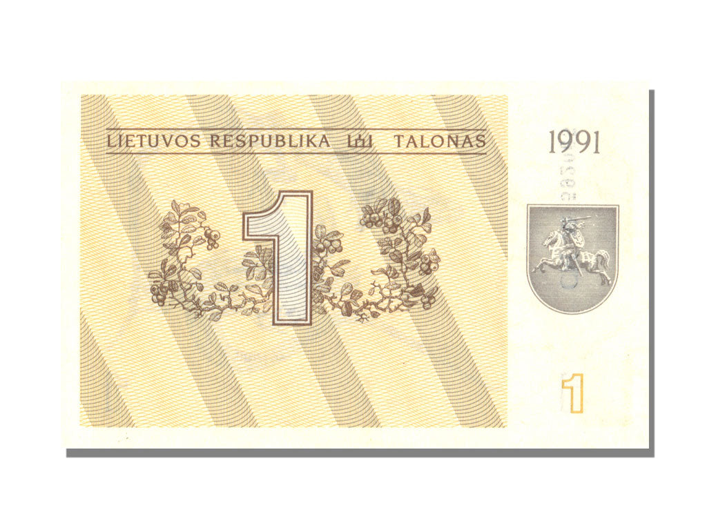 Lithuania, 1 Talonas, 1991, UNC(65-70)